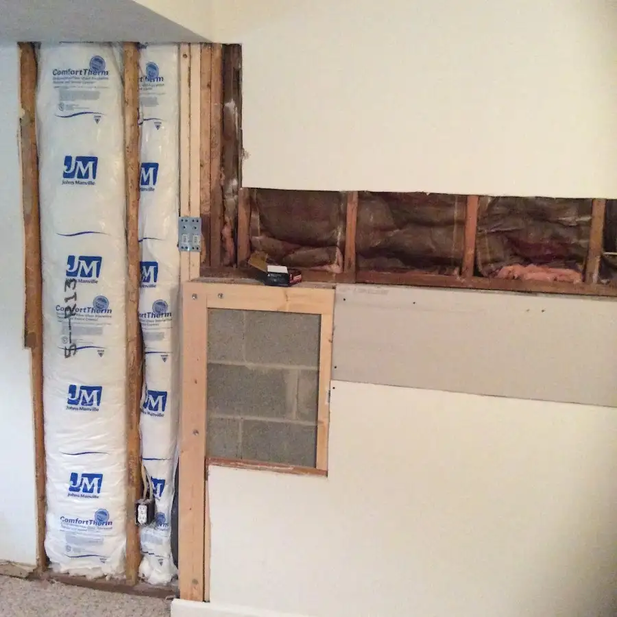 Wall insulation replacement during Contents Cleaning & Restoration in Berkeley